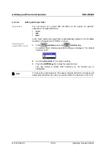 Preview for 139 page of Rohde & Schwarz AM 300 Operating Manual