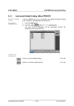 Preview for 192 page of Rohde & Schwarz AM 300 Operating Manual