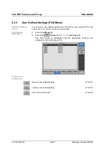 Preview for 201 page of Rohde & Schwarz AM 300 Operating Manual