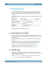 Preview for 72 page of Rohde & Schwarz OSP-B011 Quick Start Manual