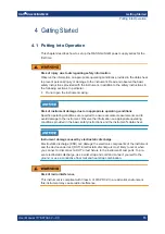 Preview for 17 page of Rohde & Schwarz R&S NGL200 Series User Manual