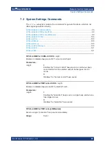 Preview for 101 page of Rohde & Schwarz R&S NGL200 Series User Manual