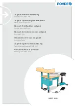 Rohde HMT 600 Original Operating Instructions preview