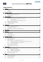 Preview for 3 page of Rohde HMT 600 Original Operating Instructions