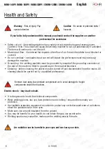 Preview for 6 page of Rohr MINI-140PI Operation Manual