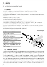 Preview for 26 page of Rointe Elba OVAL 400 Instruction & Installation Manual