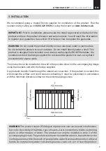 Preview for 9 page of Rointe KRN1100RADC3 Installation And User Manual