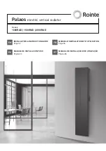 Rointe Palaos 1000RAD Installation Instruction Manual preview