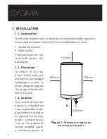 Preview for 4 page of Rointe SYGMA Instruction Manual