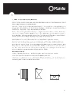 Preview for 31 page of Rointe TN030SEB Instruction Manual