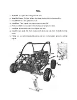 Preview for 15 page of Roketa GK-13 Owners Manual, Assembly Manual, And Parts List