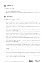 Preview for 5 page of ROL ERGO ECS2Series User Manual