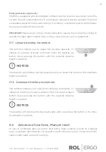 Preview for 13 page of ROL ERGO ECS2Series User Manual