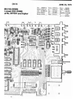 Preview for 20 page of Roland Compurhythm CR-78 Service Notes