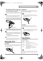 Preview for 7 page of Roland CY-8 Owner'S Manual