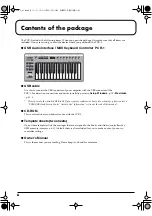 Preview for 6 page of Roland Edirol PCR-1 Owner'S Manual