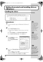 Preview for 14 page of Roland Edirol PCR-1 Owner'S Manual