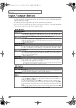 Preview for 44 page of Roland Edirol PCR-1 Owner'S Manual