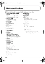 Preview for 122 page of Roland Edirol PCR-1 Owner'S Manual