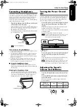 Preview for 11 page of Roland HP102e Owner'S Manual