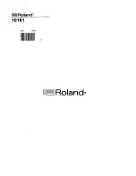 Preview for 20 page of Roland M-24E Owner'S Manual