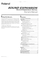 Preview for 62 page of Roland M-GS64 Owner'S Manual