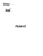 Preview for 10 page of Roland MT 120s Owner'S Manual