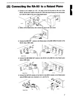 Preview for 9 page of Roland RA-50 Owner'S Manual