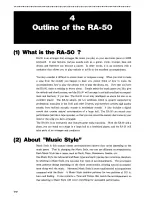 Preview for 24 page of Roland RA-50 Owner'S Manual