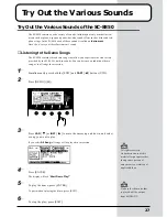 Preview for 27 page of Roland Sound Canvas SC-8850 Owner'S Manual