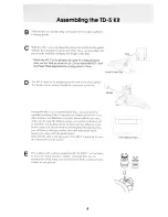 Preview for 4 page of Roland TD-5 Kit Manual