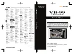 Preview for 184 page of Roland V-Bass 04672434 Owner'S Manual