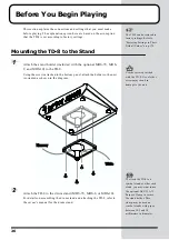 Preview for 26 page of Roland V-Drums TD-8 Owner'S Manual