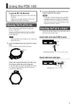 Preview for 5 page of Roland V-Pad PDX-100 Owner'S Manual