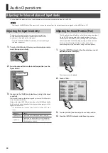 Preview for 34 page of Roland VR-3EX Owner'S Manual