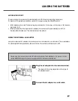 Preview for 27 page of Rollei d23 com Instructions For Use Manual