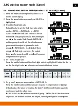 Preview for 25 page of Rollei Flash Unit 58F Instructions Manual