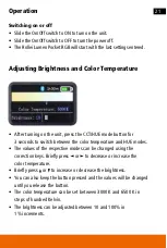 Preview for 21 page of Rollei Lumen Pocket RGB Manual