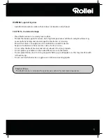 Preview for 6 page of Rollei PDF-S 240 SE User Manual