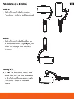 Preview for 11 page of Rollei Steady Butler Mobile 3 SE Manual