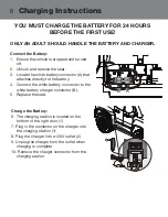 Preview for 8 page of Rollplay 12V Chevy Silverado W461-C Owner'S Manual And Assembly Instructions