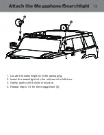 Preview for 13 page of Rollplay 6V Chevy Tahoe Police SUV Owner'S Manual And Assembly Instructions