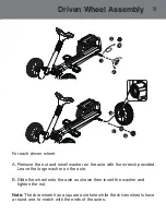 Preview for 9 page of Rollplay FLEX KART XL PEDAL Owner'S Manual And Assembly Instructions