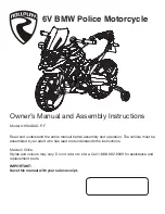 Rollplay W348AC-P-F Owner'S Manual And Assembly Instructions preview