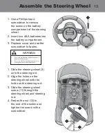 Preview for 13 page of Rollplay W458AC Owner'S Manual And Assembly Instructions