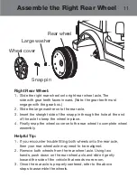 Preview for 11 page of Rollplay W495NB Owner'S Manual And Assembly Instructions