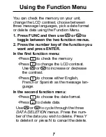 Preview for 8 page of Rolodex 192K RF-22192 User Manual