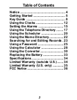 Preview for 4 page of Rolodex RF-128 User Manual