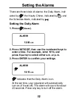 Preview for 16 page of Rolodex RF-128 User Manual