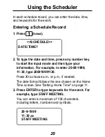 Preview for 21 page of Rolodex RF-128 User Manual